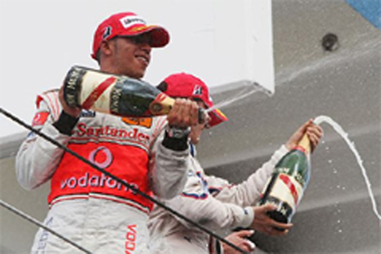マクラーレン：ルイス・ハミルトンが3位表彰台 （F1ブラジルGP）