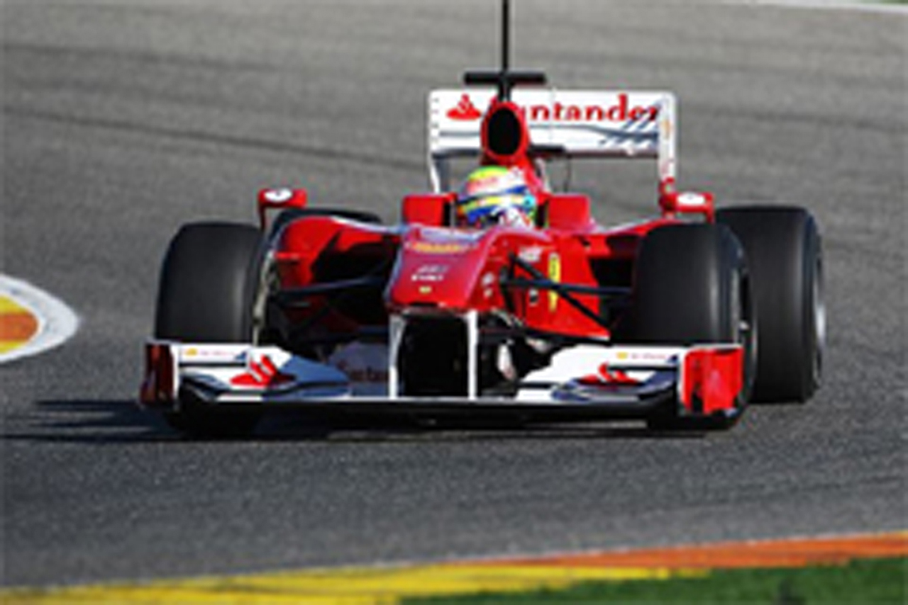 F1バレンシア合同テスト初日：フェリペ・マッサがトップタイム