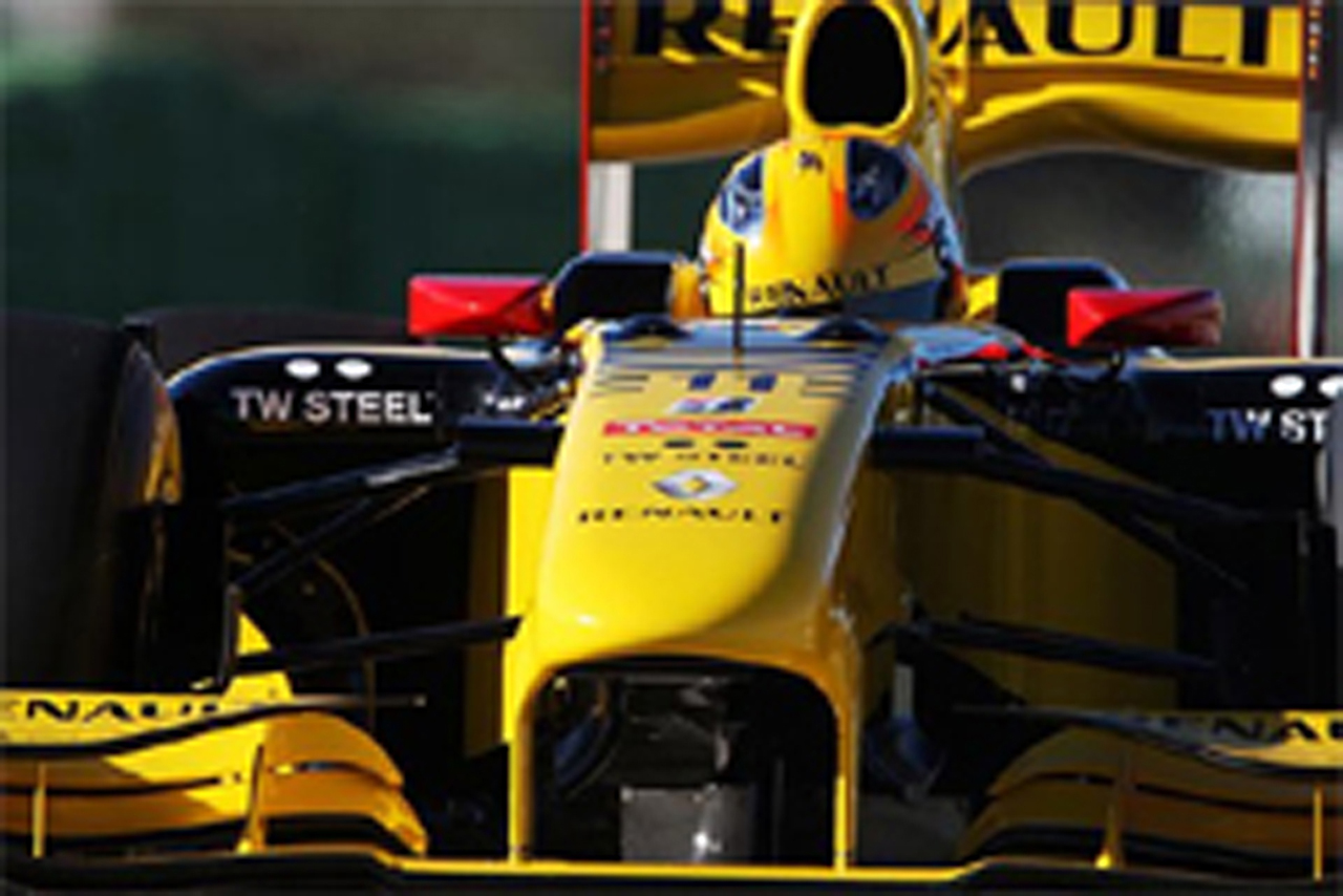 ルノー：F1バレンシア合同テスト初日