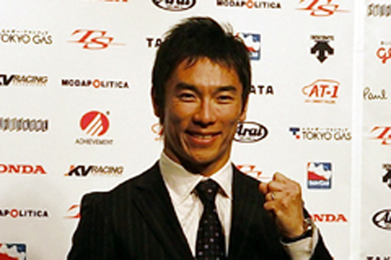 佐藤琢磨 コメント：インディカー参戦記者会見