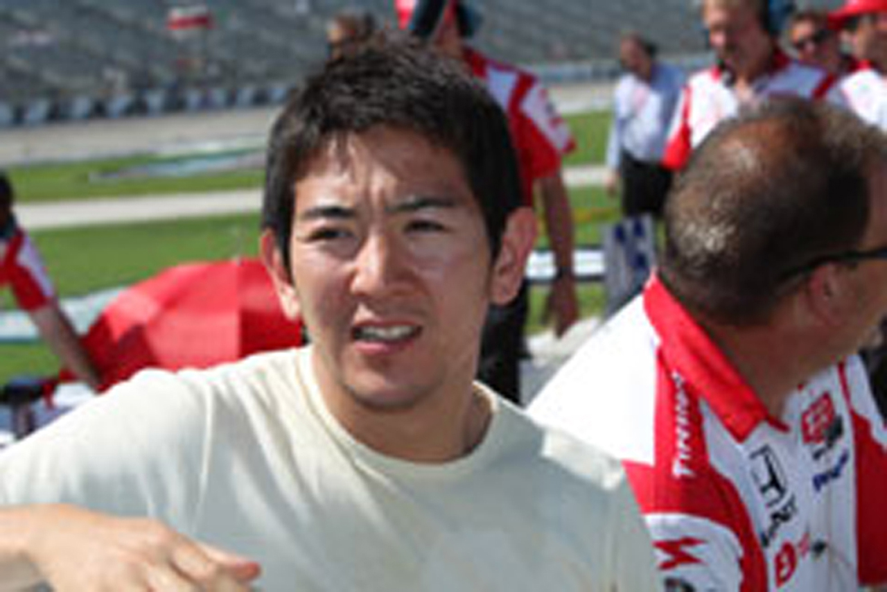 武藤英紀、予選7番手 （インディカー第7戦）