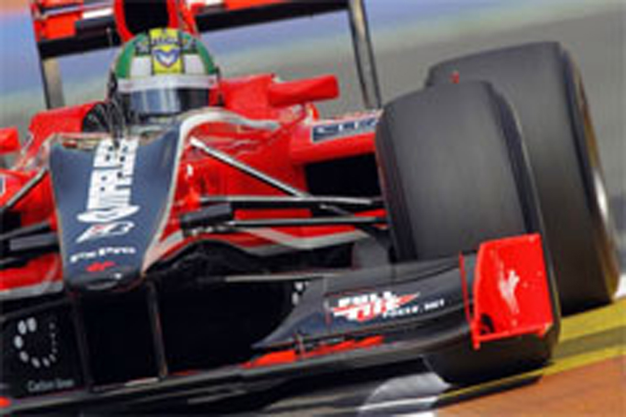 ヴァージン：ディ・グラッシがグロック超え （F1ヨーロッパGP予選）