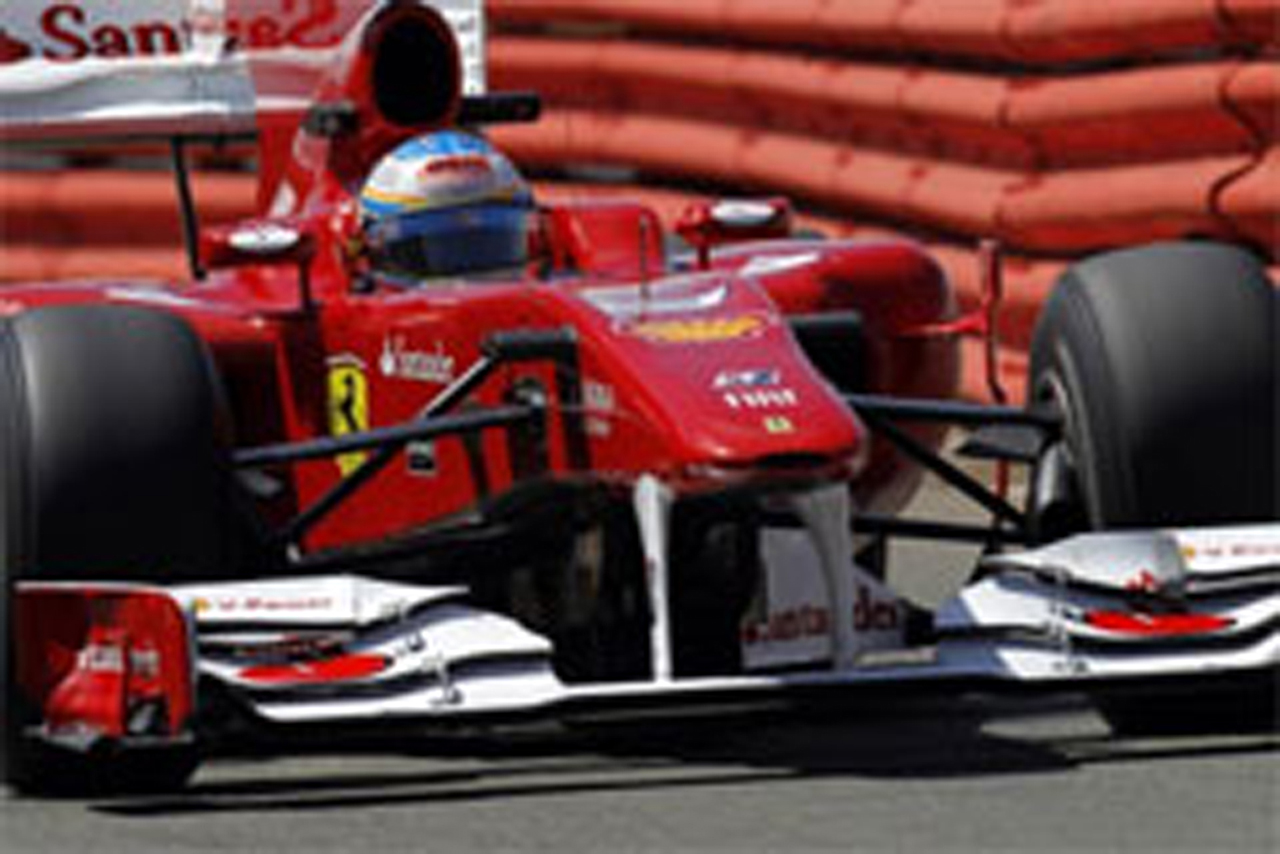 フェラーリ：F1イギリスGP初日