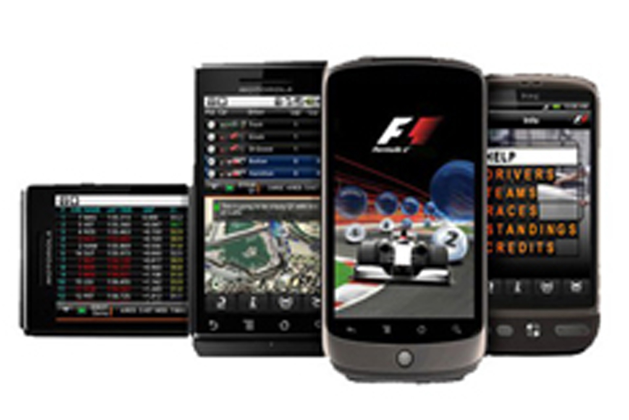 F1公式タイミングアプリ、アンドロイド版が登場