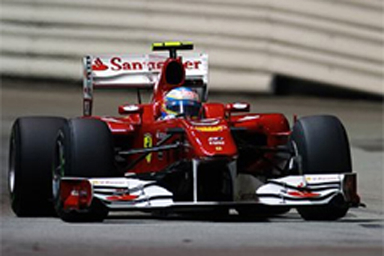 F1シンガポールGP 予選：フェルナンド・アロンソがポールポジション