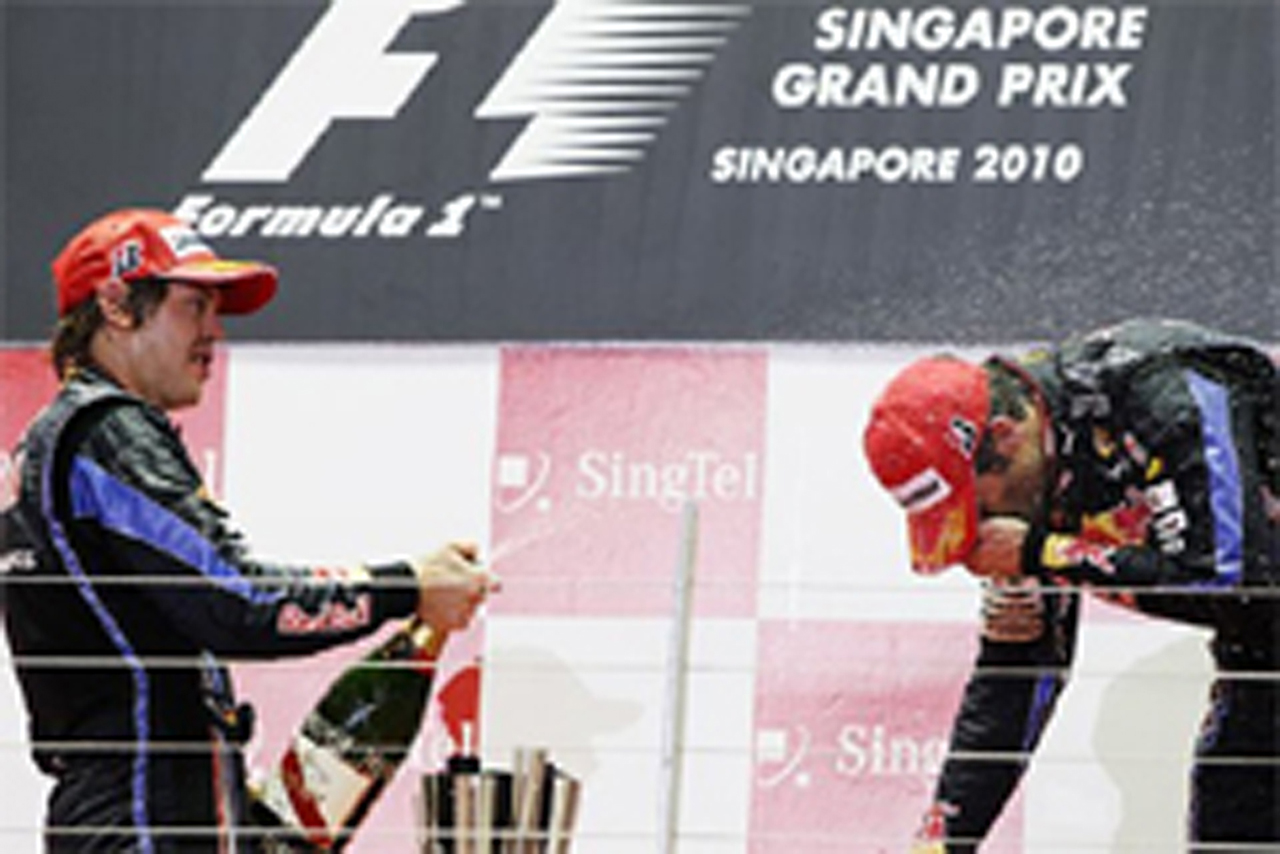 レッドブル：優勝逃すも2-3フィニッシュ （F1シンガポールGP）
