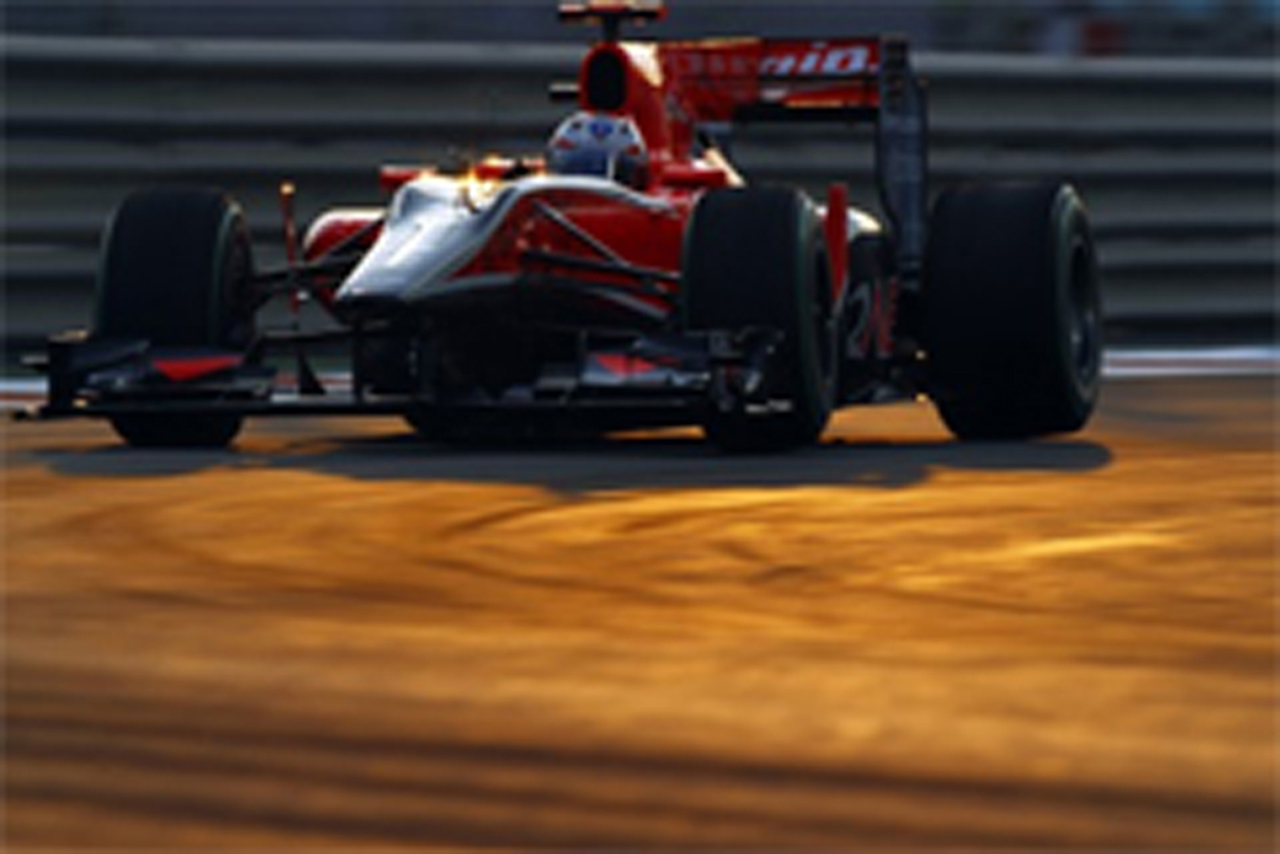 ヴァージン：目標は打倒ロータス （F1アブダビGP予選）