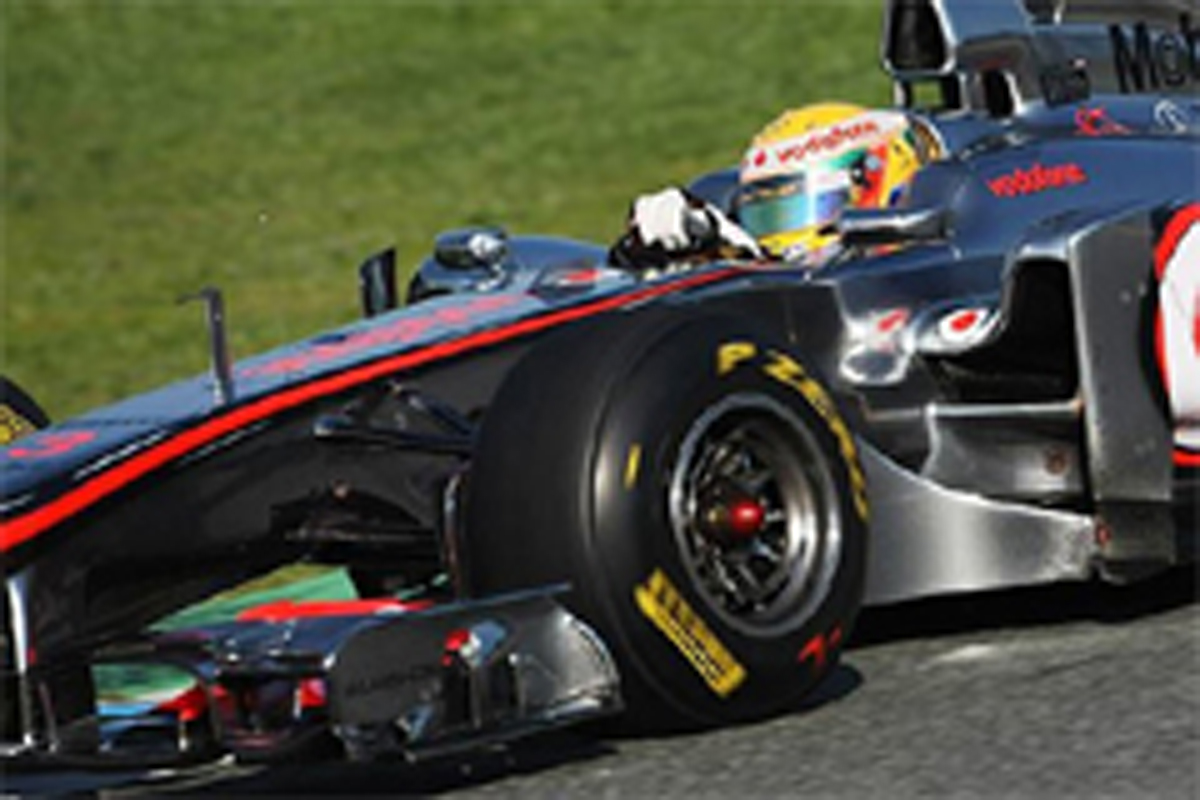マクラーレン、MP4-26で前方エキゾーストをテスト