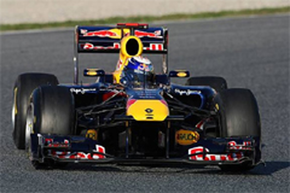 F1バルセロナテスト2日目：セバスチャン・ベッテルがトップタイム