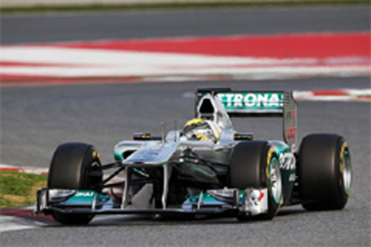 F1バルセロナテスト3日目：ニコ・ロズベルグがトップタイム