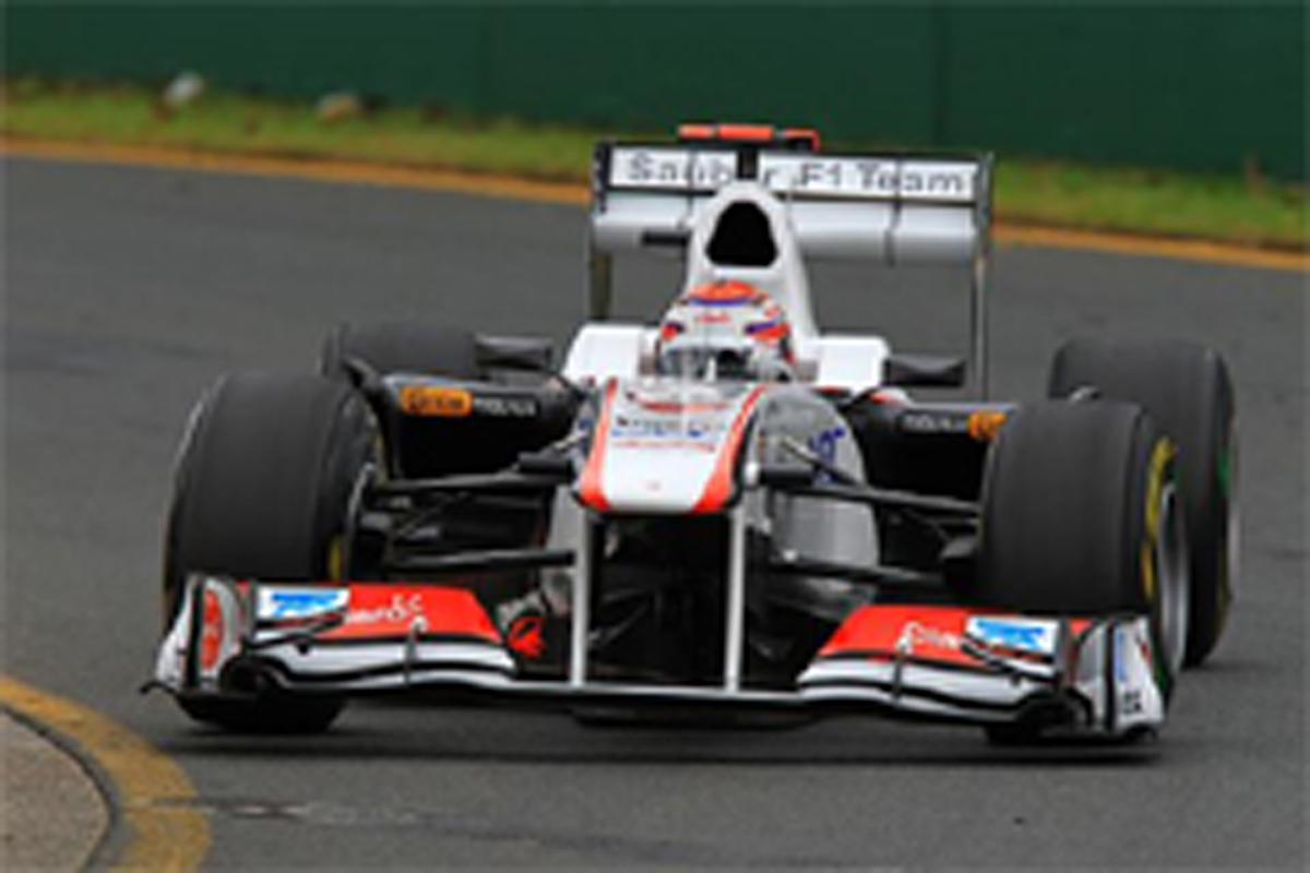 ザウバー：小林可夢偉は9番手 （F1オーストラリアGP予選）