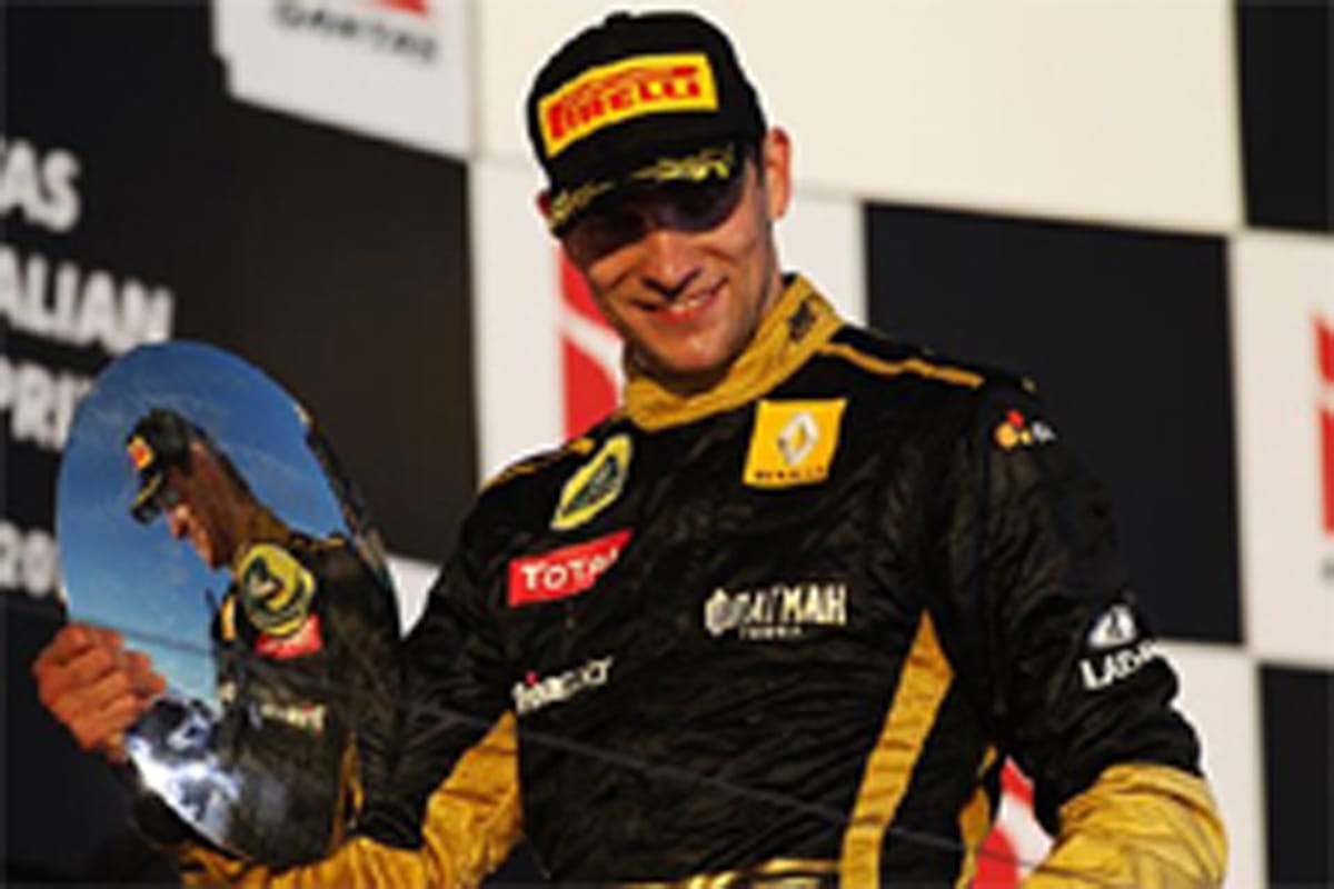 ロータス・ルノーGP：ペトロフが初表彰台 （F1オーストラリアGP）