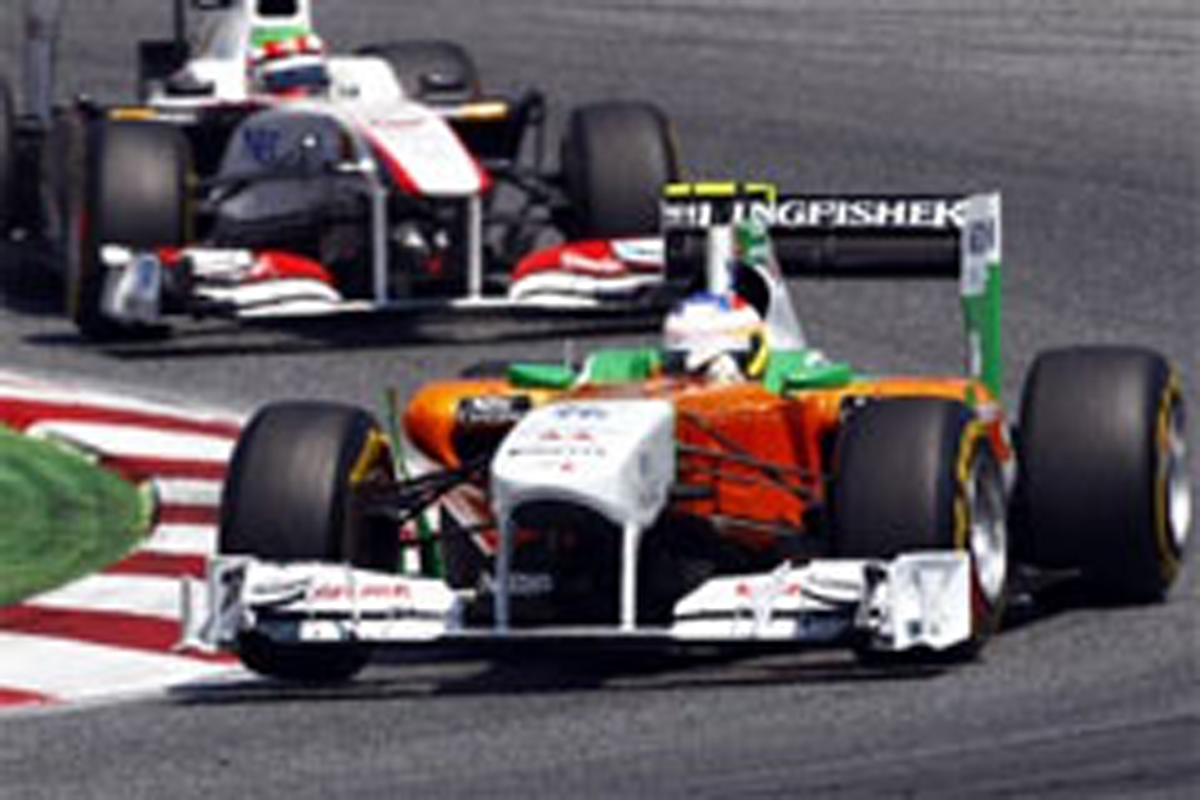 フォース・インディア：ポイントに届かず （F1スペインGP）