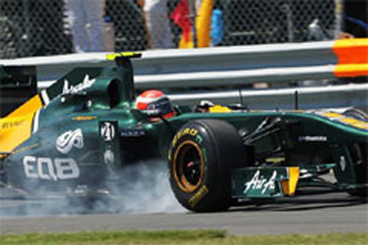 チーム・ロータス：F1カナダGP初日