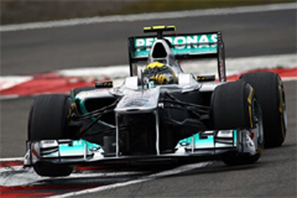メルセデスGP：ニコ・ロズベルグが6番手 （F1ドイツGP予選）