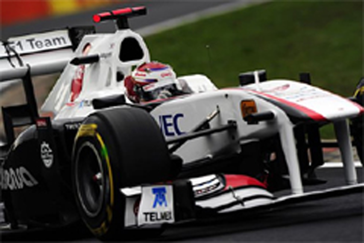 ザウバー：小林可夢偉は11番手 （F1ハンガリーGP初日）