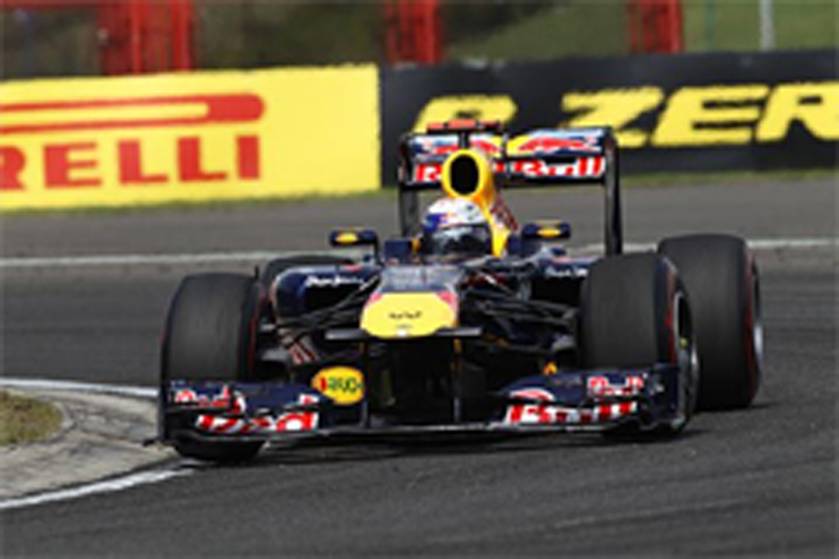F1ハンガリーGP フリー走行3回目：セバスチャン・ベッテルがトップタイム