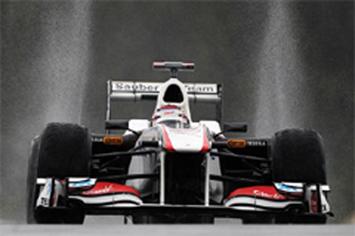 ザウバー：小林可夢偉は13番手 （F1ベルギーGP初日）