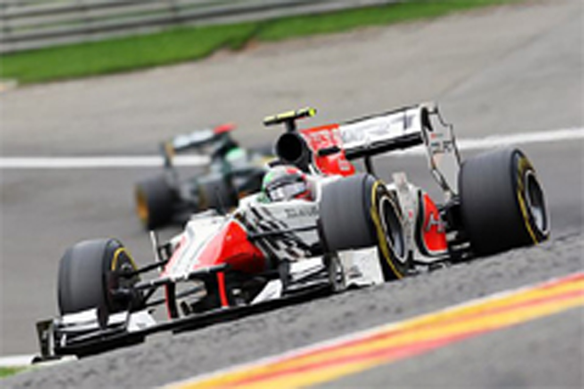 HRT：ヴィタントニオ・リウッツィが19位完走 （F1ベルギーGP）