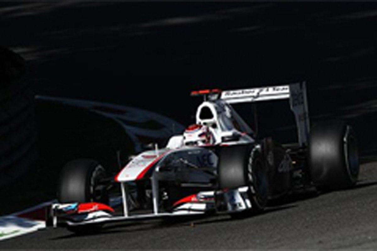ザウバー：小林可夢偉は9番手 （F1イタリアGP初日）