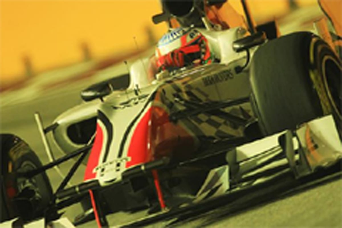 HRT：F1シンガポールGP初日