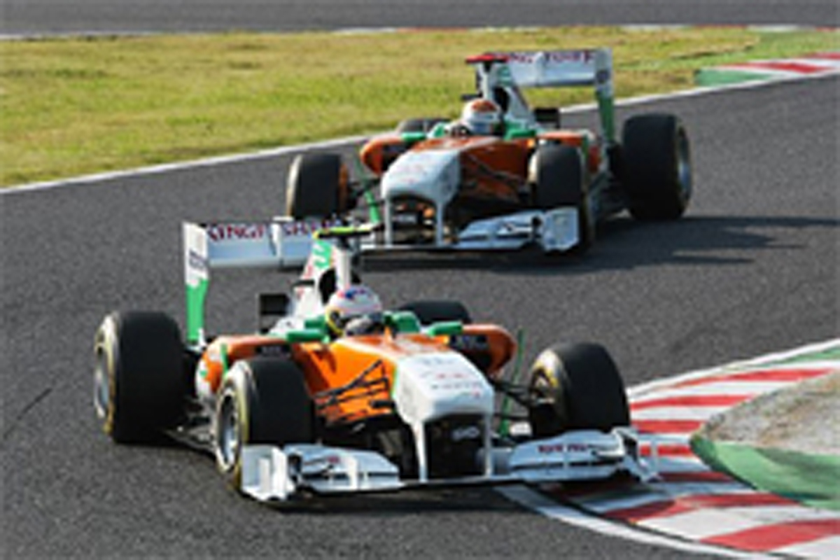 フォース・インディア：セーフティカーが凶と出る （F1日本GP）