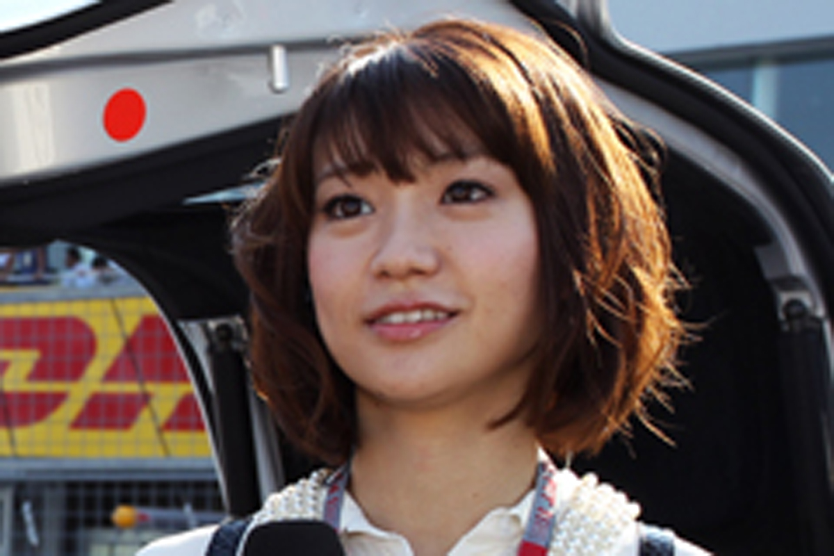 大島優子（AKB48） 「生で初めてF1を観れて本当に幸せでした」