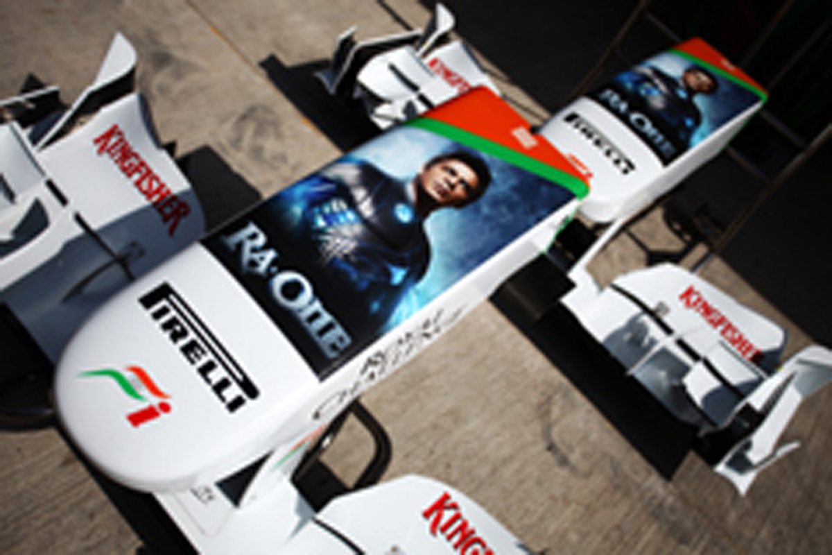 フォース・インディア、F1インドGPで映画「RA.ONE」とタイアップ
