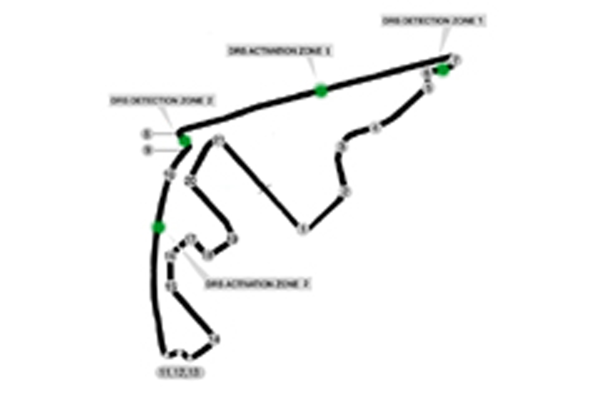 F1アブダビGP、2箇所に独立したDRSゾーンを設置