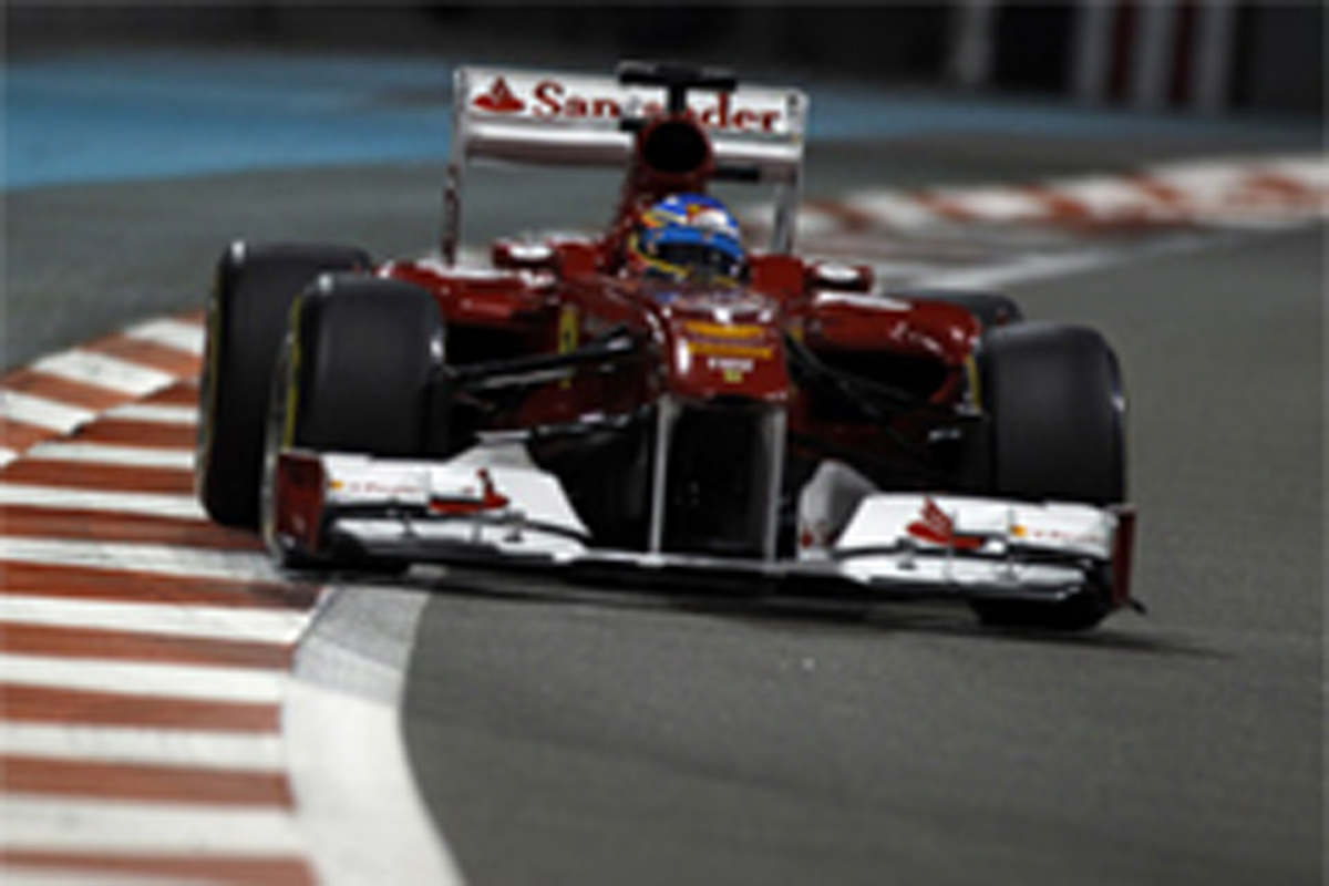 フェラーリ：F1アブダビGP初日
