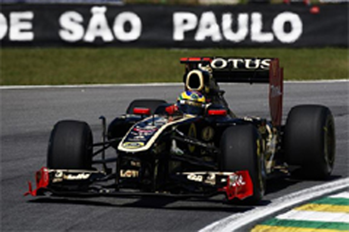 ロータス・ルノーGP：F1ブラジルGP初日