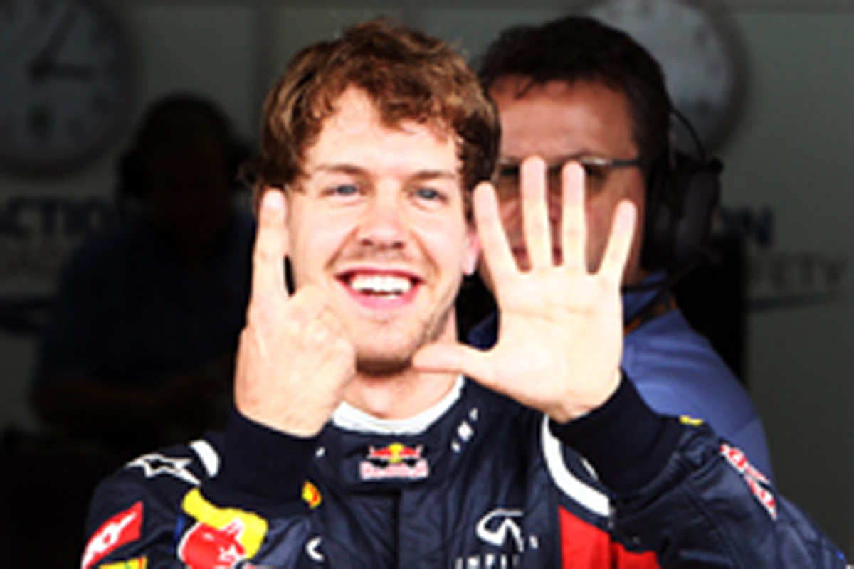 レッドブル：ベッテルがマンセルの予選記録を破る （F1ブラジルGP予選）