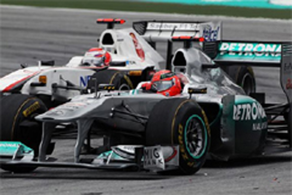 2011年F1、最多オーバーテイクはミハエル・シューマッハ