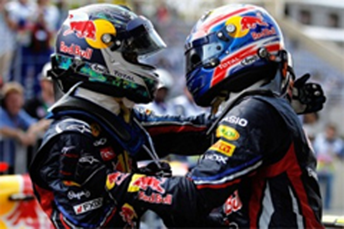 レッドブル RB8、初走行はマーク・ウェバーが担当