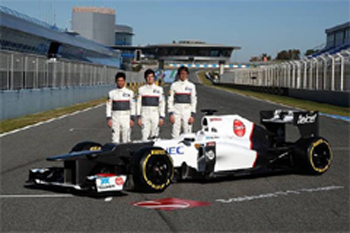 ザウバー、C31を発表