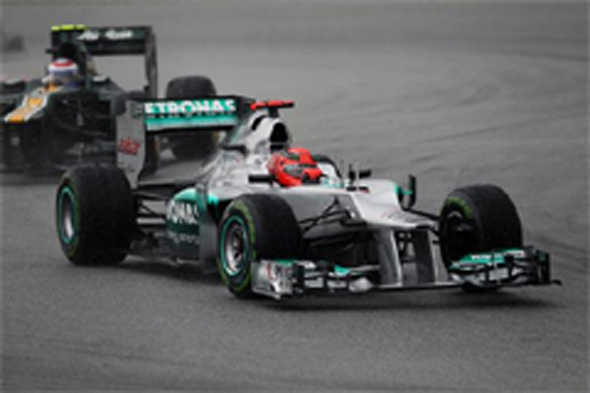 メルセデスAMG：シューマッハがなんとか1ポイント （F1マレーシアGP）