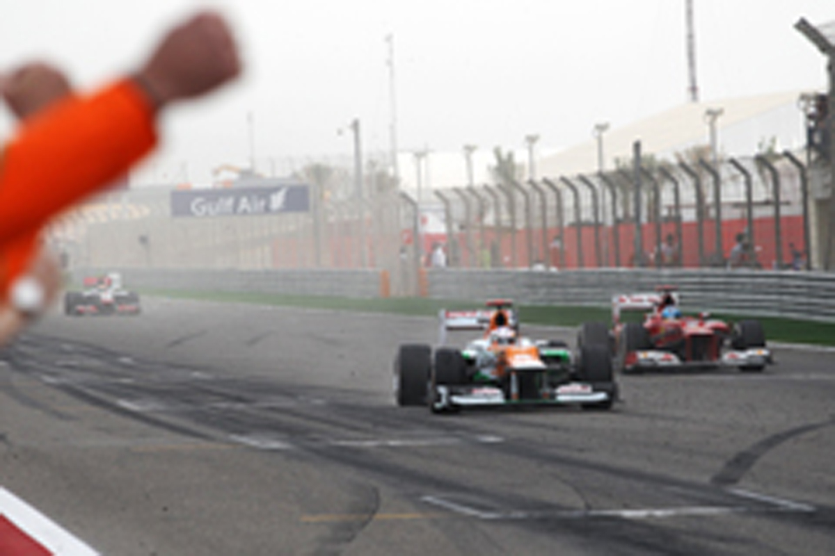 フォース・インディア：ディ・レスタが6位入賞 （F1バーレーンGP）