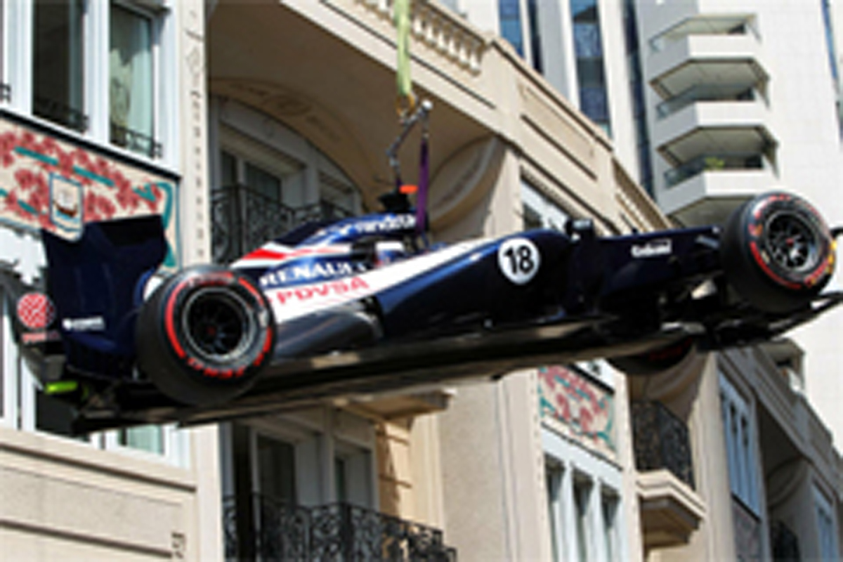 パストール・マルドナド、F1モナコGPで10グリッド降格ペナルティ