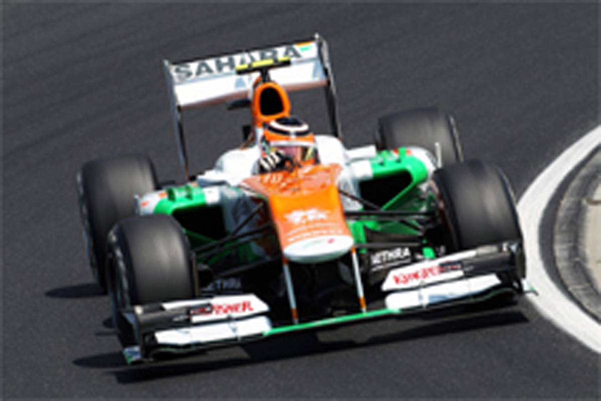 フォース・インディア：ヒュルケンベルグが10番手 （F1ハンガリーGP 予選）