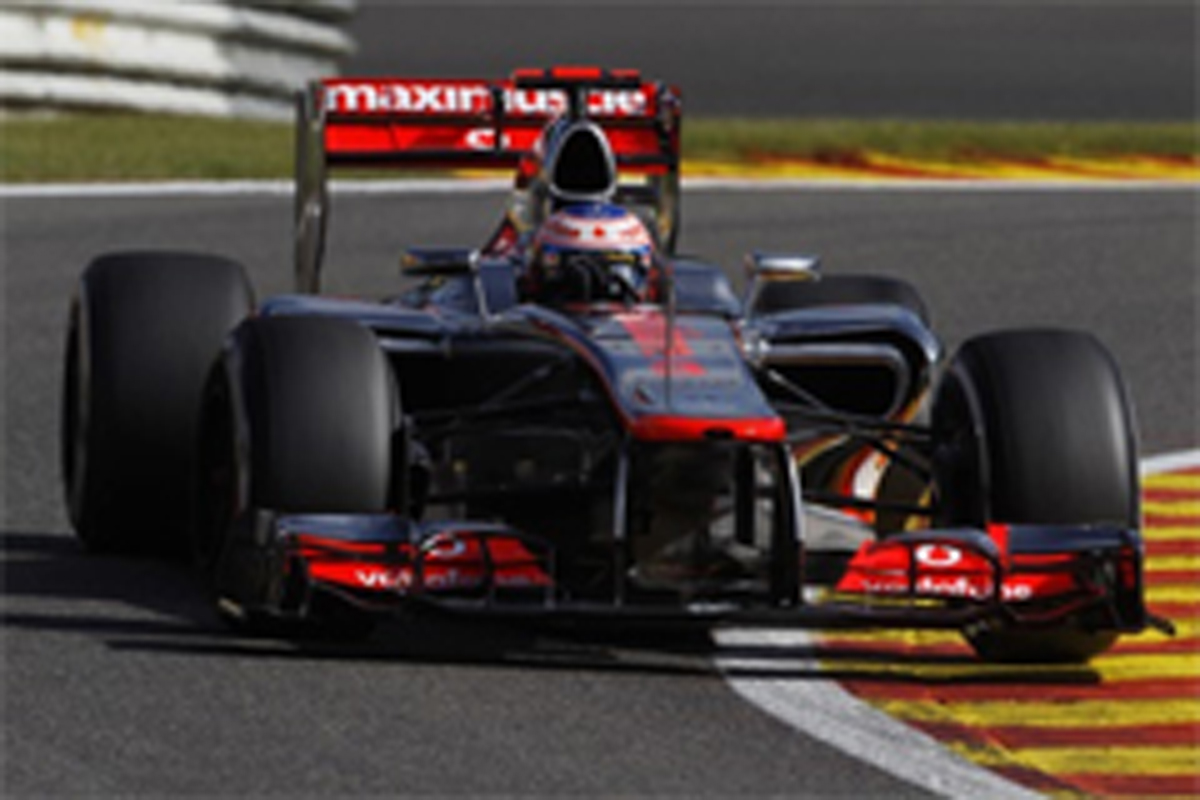 F1ベルギーGP 予選：ジェンソン・バトンがポール、小林可夢偉2番手！