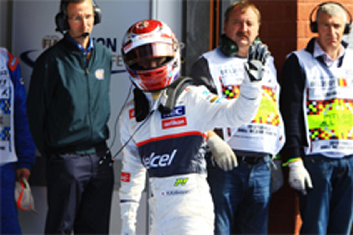 ザウバー：小林可夢偉が2番手！ （F1ベルギーGP 予選）