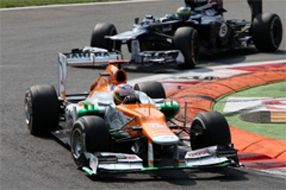フォース・インディア：ポール・ディ・レスタが8位入賞 （F1イタリアGP）