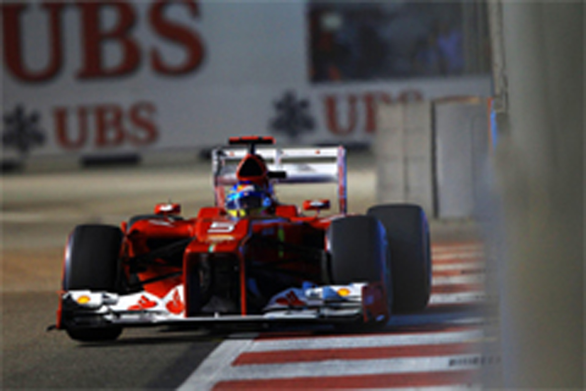フェラーリ：アロンソ 「目標は表彰台」 （F1シンガポールGP 予選）