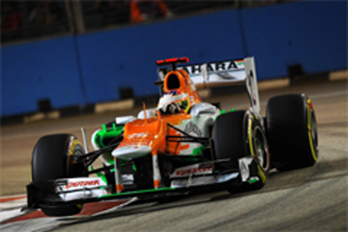 フォース・インディア：ディ・レスタが6番手 （F1シンガポールGP 予選）