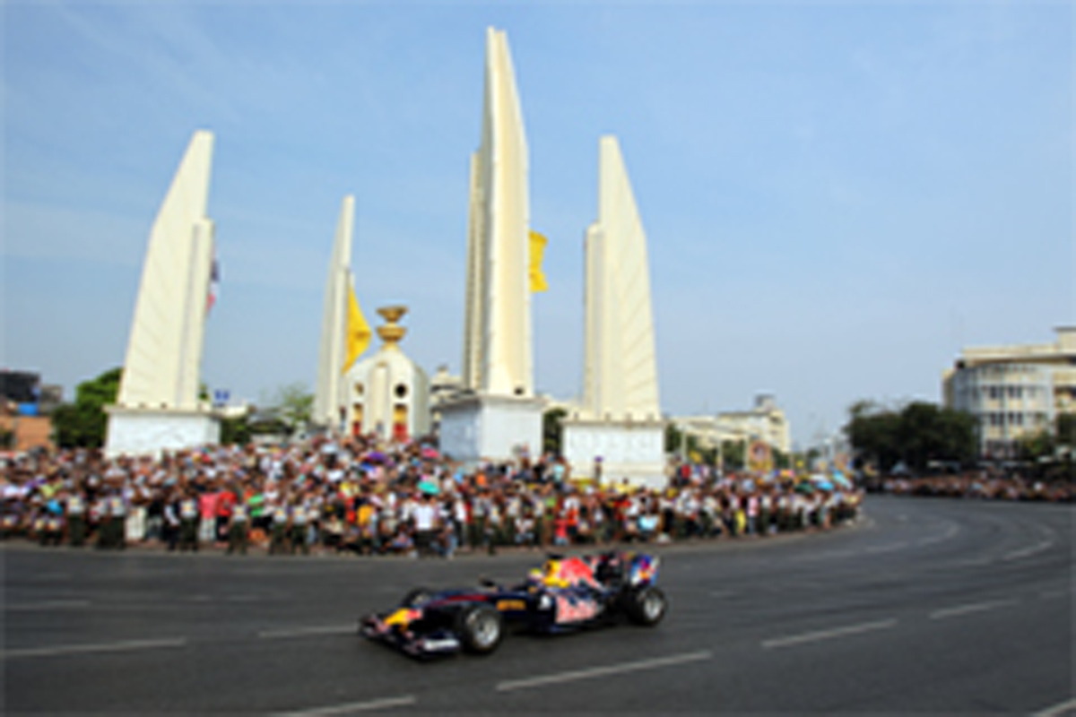 タイ、2014年のF1開催で基本合意