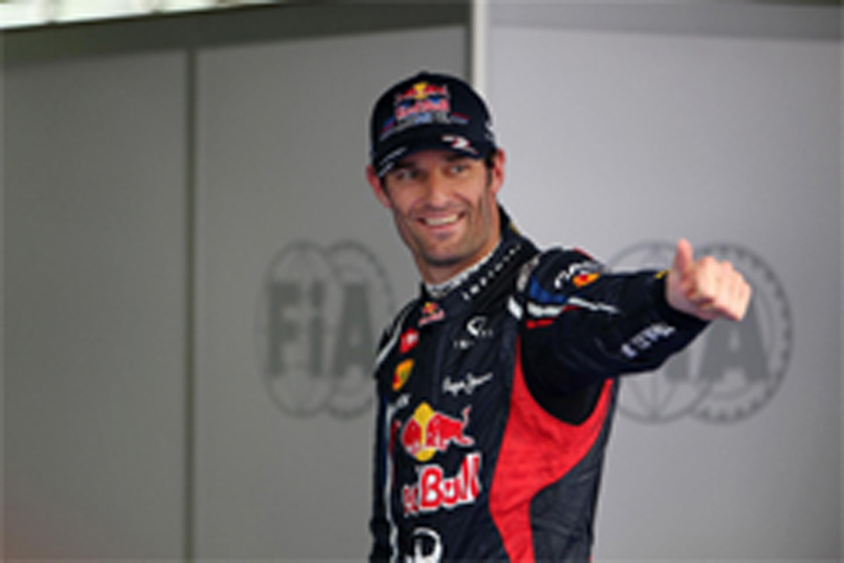 レッドブル：マーク・ウェバーが今季初ポール （F1韓国GP 予選）