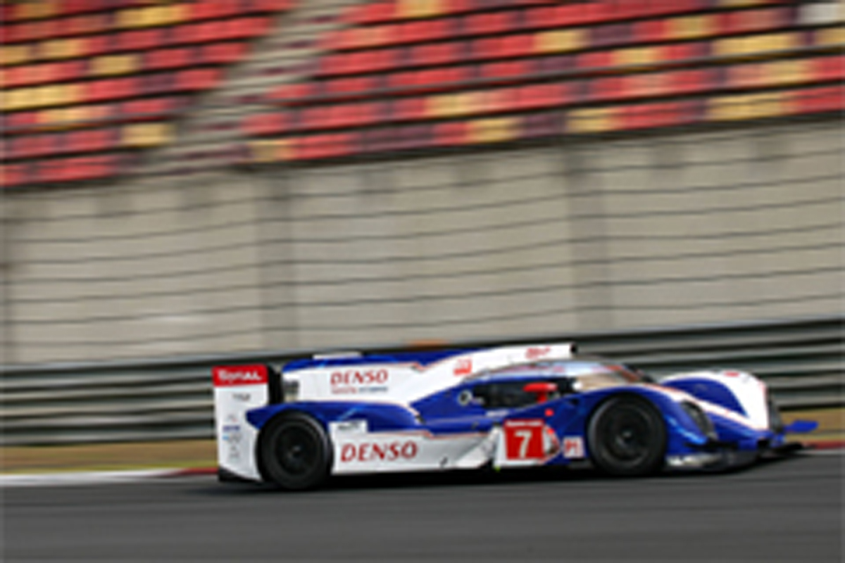 トヨタ、WEC 最終戦 上海の公式練習でトップタイム