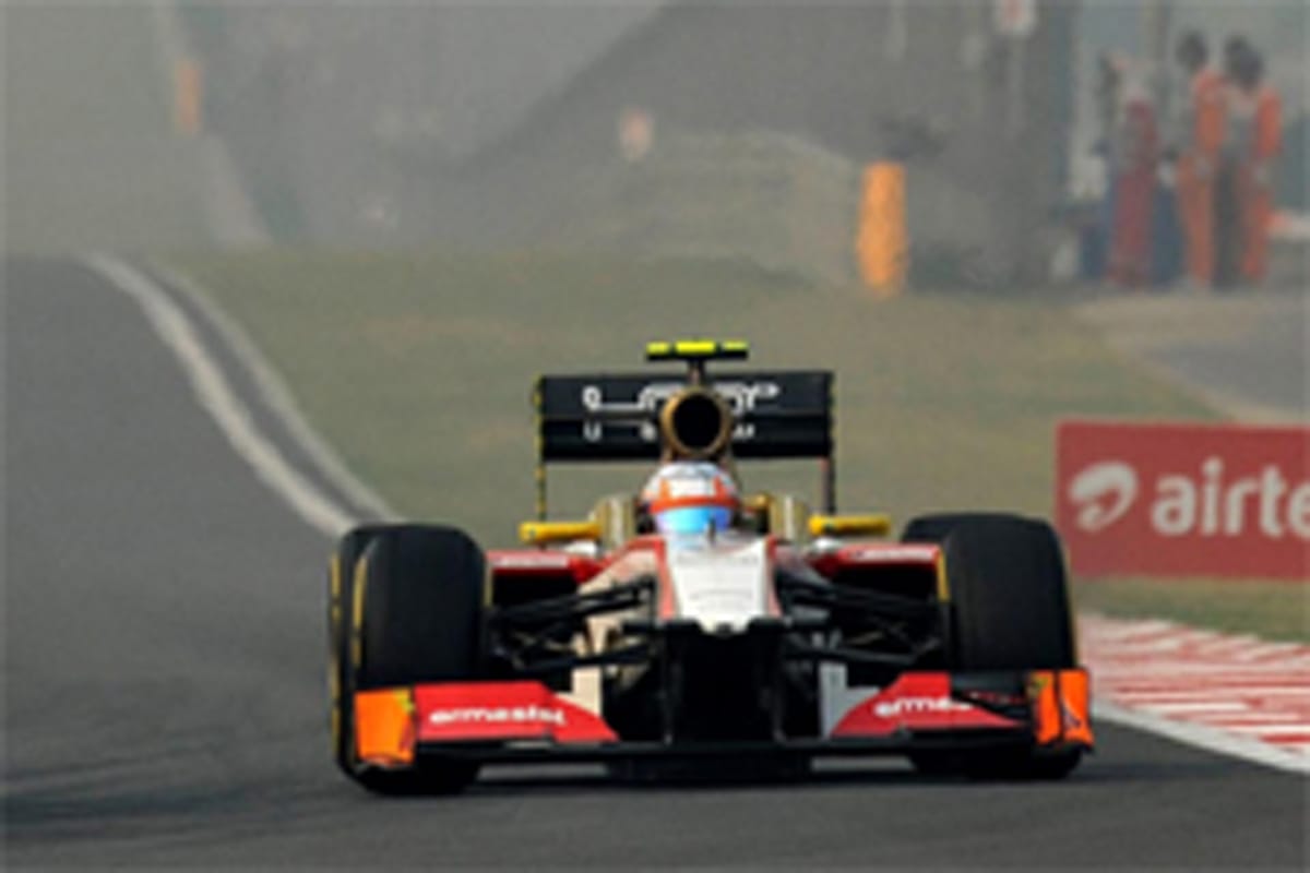 HRT：カーティケヤンが母国グランプリで完走 （F1インドGP）