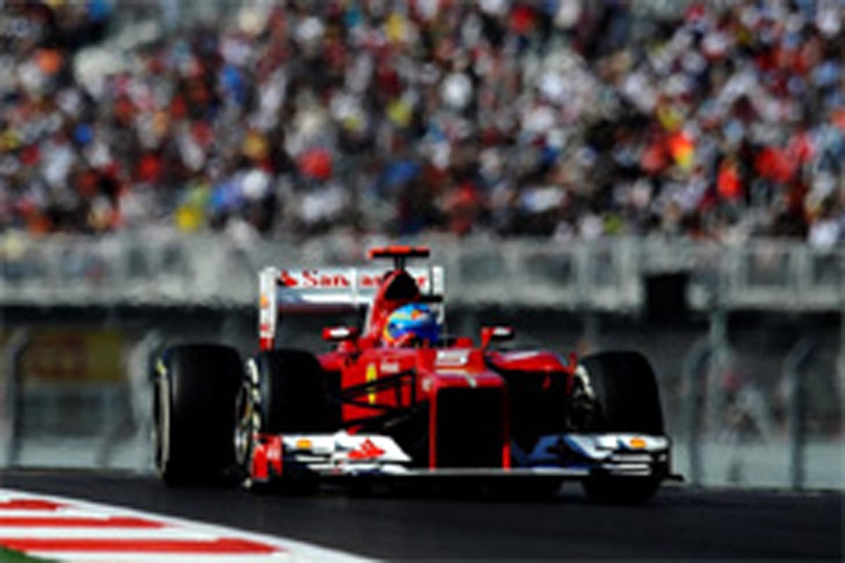 フェラーリ：アロンソ、苦しいスタート位置 （F1アメリカGP 予選）