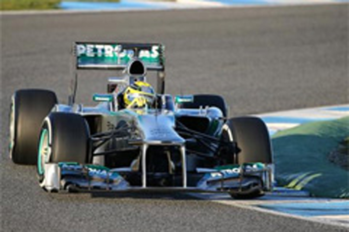 ニコ・ロズベルグ（メルセデスAMG）：F1ヘレステスト初日